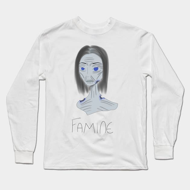 Famine Long Sleeve T-Shirt by SnowJade